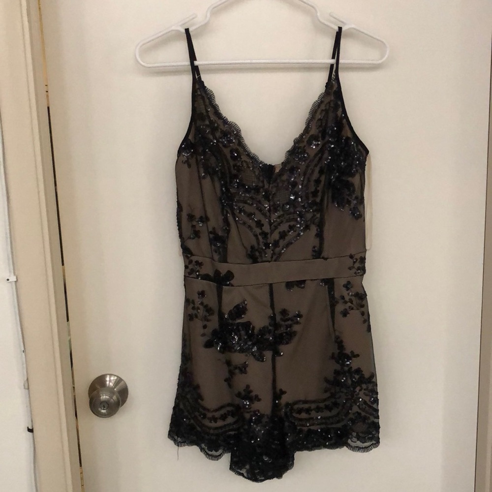Sequin romper